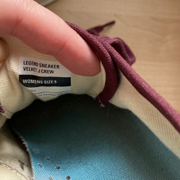 JCREW velvet seavees - Picture 4 of 5